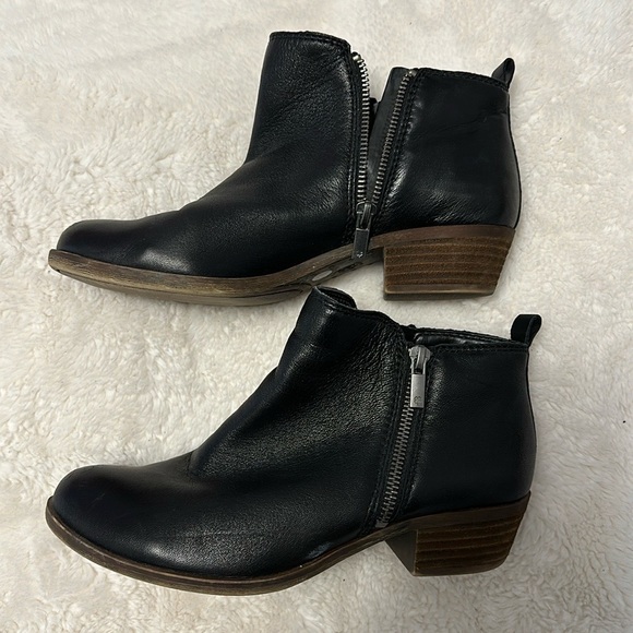 Lucky Brand Basel Leather Booties - Picture 2 of 7